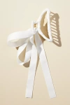 By Anthropologie Clubhouse Bow Hair Claw Clip In White