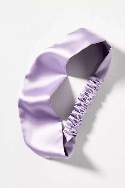 By Anthropologie Clubhouse Hair Scarf In Purple