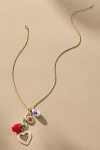 By Anthropologie Cluster Charm Icon Necklace