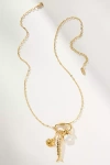 By Anthropologie Cluster Charm Icon Necklace
