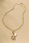 By Anthropologie Cluster Charm Icon Necklace