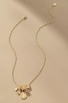 By Anthropologie Cluster Charm Icon Necklace