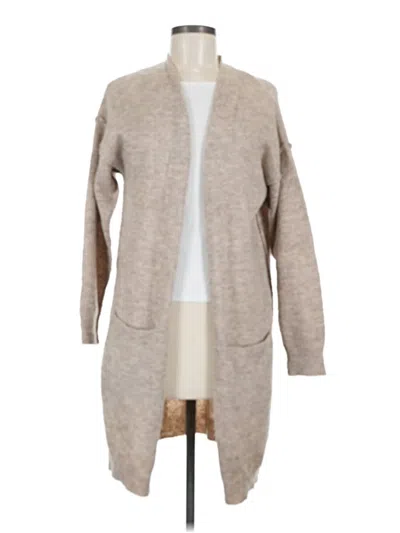 Pre-owned By Anthropologie Coat In Tan