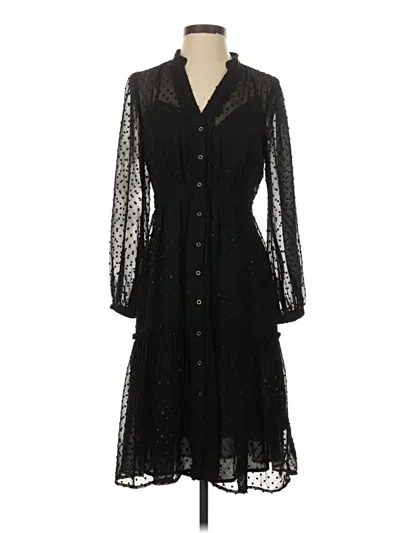 Pre-owned By Anthropologie Cocktail Dress In Black