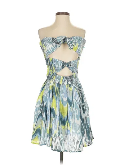 Pre-owned By Anthropologie Cocktail Dress In Blue