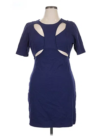 Pre-owned By Anthropologie Cocktail Dress In Blue