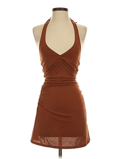 Pre-owned By Anthropologie Cocktail Dress In Brown