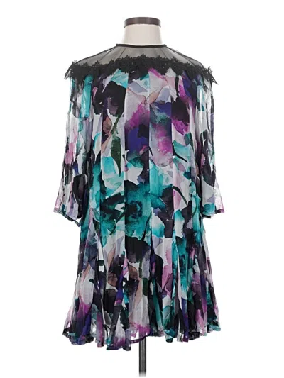 Pre-owned By Anthropologie Cocktail Dress In Purple
