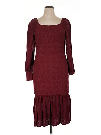 Pre-owned By Anthropologie Cocktail Dress In Red