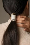 By Anthropologie Coil Hair Ties, Set Of 3 In Sand