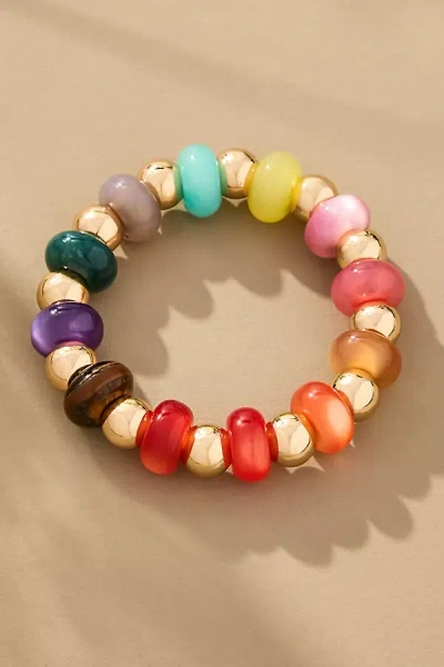 By Anthropologie Colorful Beaded Bracelet