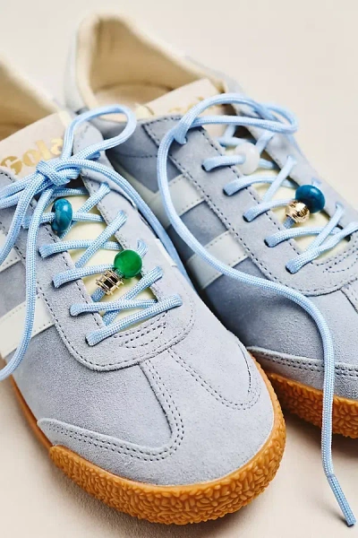 By Anthropologie Colorful Charm & Laces Set In Blue