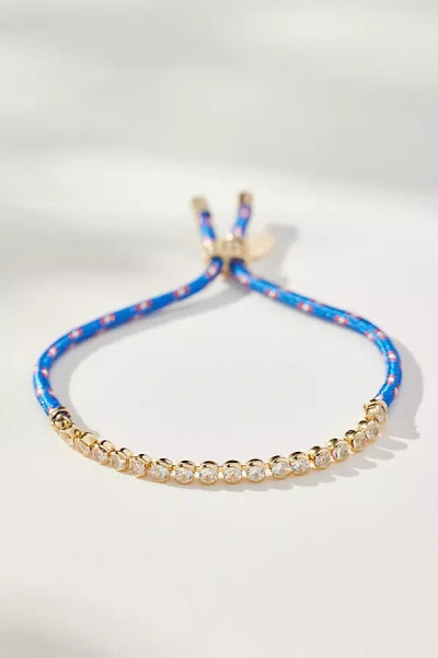By Anthropologie Colorful Cord Bracelet In Blue