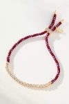 By Anthropologie Colorful Cord Bracelet In Gold