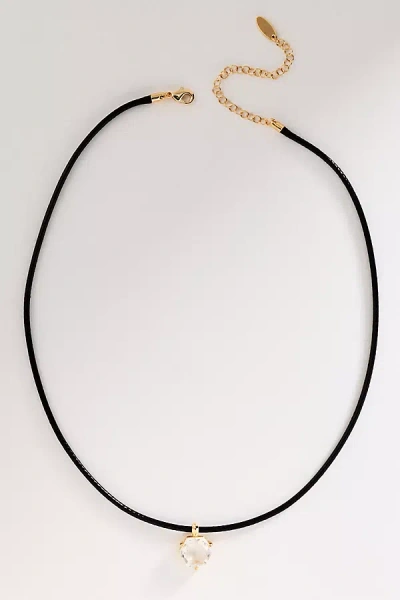 By Anthropologie Colorful Corded Necklace In Black