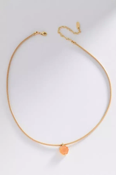 By Anthropologie Colorful Corded Necklace In Gold