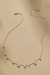 By Anthropologie Colorful Crystal Short Necklace