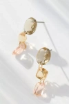 By Anthropologie Colorful Drop Earrings In Gold