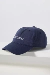 By Anthropologie Conversational Baseball Cap In Blue