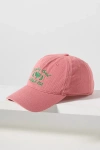By Anthropologie Conversational Baseball Cap In Pink