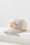 By Anthropologie Conversational Baseball Cap In White
