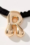 By Anthropologie Corded Bubble Letter Monogram Necklace