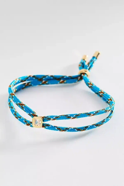 By Anthropologie Corded Layer Bracelet In Blue