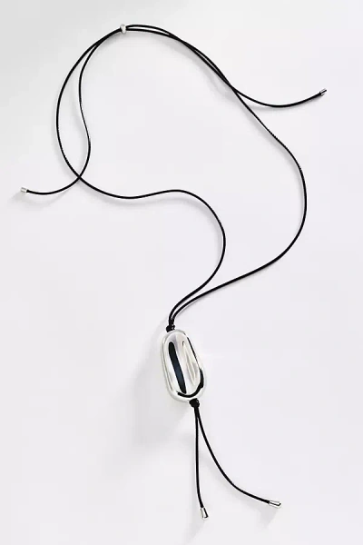 By Anthropologie Corded Organic Pendant Necklace In Multi