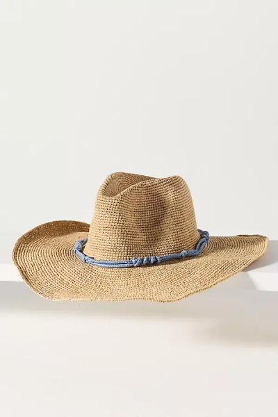 By Anthropologie Corded Rancher Hat In Brown