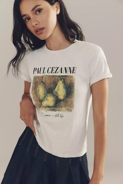 By Anthropologie Cotton Graphic T-shirt In Multi