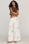 By Anthropologie Cotton Pull-on Pants In Multi