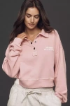By Anthropologie Cotton Pullover In Pink
