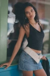By Anthropologie Cowl-neck Buckle Sweater Tank Top