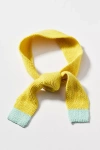 By Anthropologie Cozy Knit Hair Scarf In Yellow