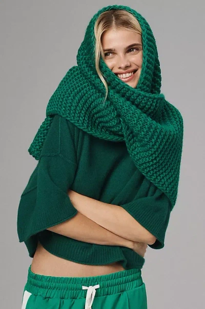 By Anthropologie Crew-neck Cashmere Sweater In Green