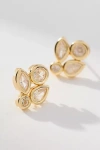 By Anthropologie Crystal Cluster Post Earrings