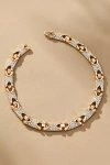 By Anthropologie Crystal Collar Necklace In Gold