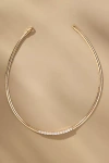By Anthropologie Crystal Collar Snake Chain Necklace