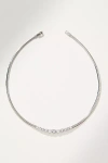 By Anthropologie Crystal Collar Snake Chain Necklace