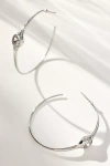By Anthropologie Crystal-dotted Hoop Earrings