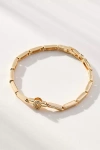 By Anthropologie Crystal Linked Bracelet In Gold