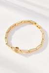 By Anthropologie Crystal Linked Bracelet In Gold