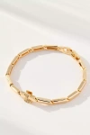 By Anthropologie Crystal Linked Bracelet In Gold
