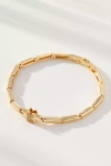 By Anthropologie Crystal Linked Bracelet In Gold