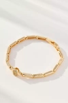 By Anthropologie Crystal Linked Bracelet In Gold