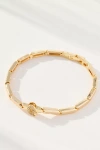 By Anthropologie Crystal Linked Bracelet In Gold
