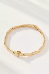 By Anthropologie Crystal Linked Bracelet In Gold