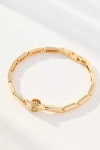 By Anthropologie Crystal Linked Bracelet In Gold