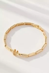 By Anthropologie Crystal Linked Bracelet In Gold