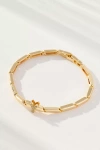 By Anthropologie Crystal Linked Bracelet In Gold